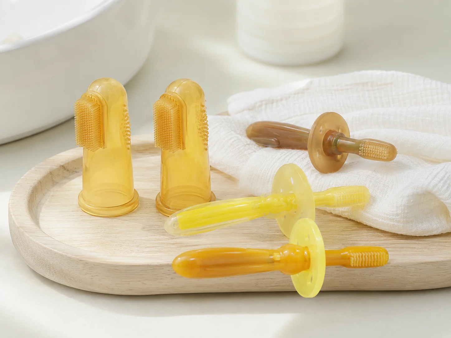Baby silicone oral care products