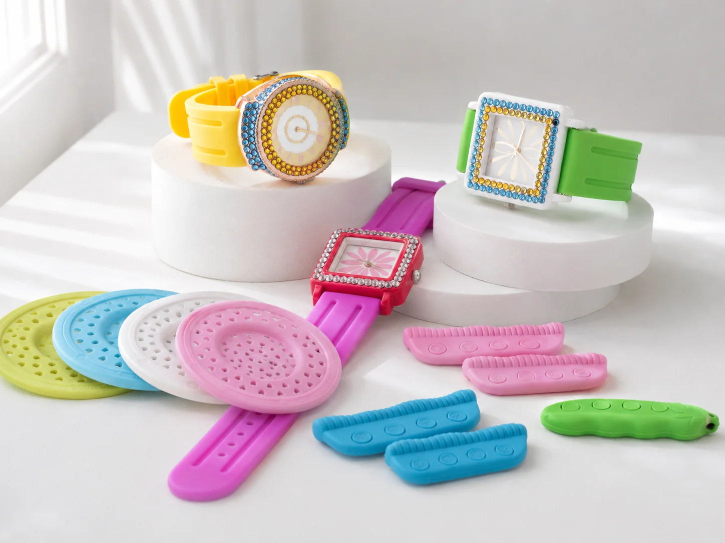Custom silicone watches